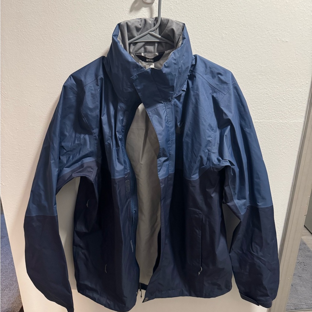 REI Rainjacket with packable hood